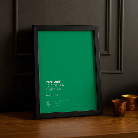 Cadre Photo Pantone - Bright Green