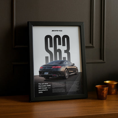 Poster Voitures - Mercedes AMG S63