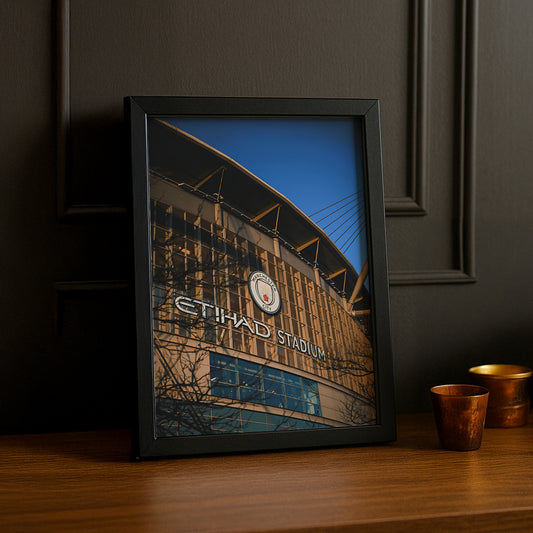 Poster Manchester City - Etihad Stadium City
