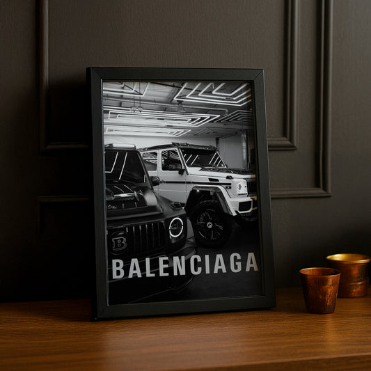 Cadre photo Mercedes Class G x Balenciaga