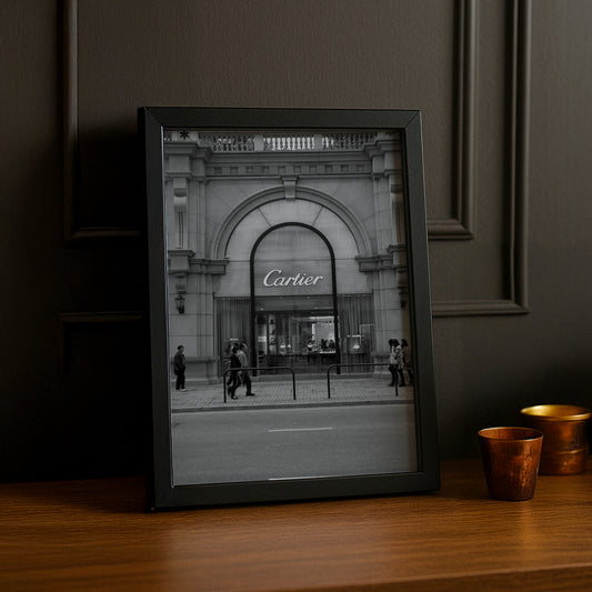 Cadre photo Cartier - Facade