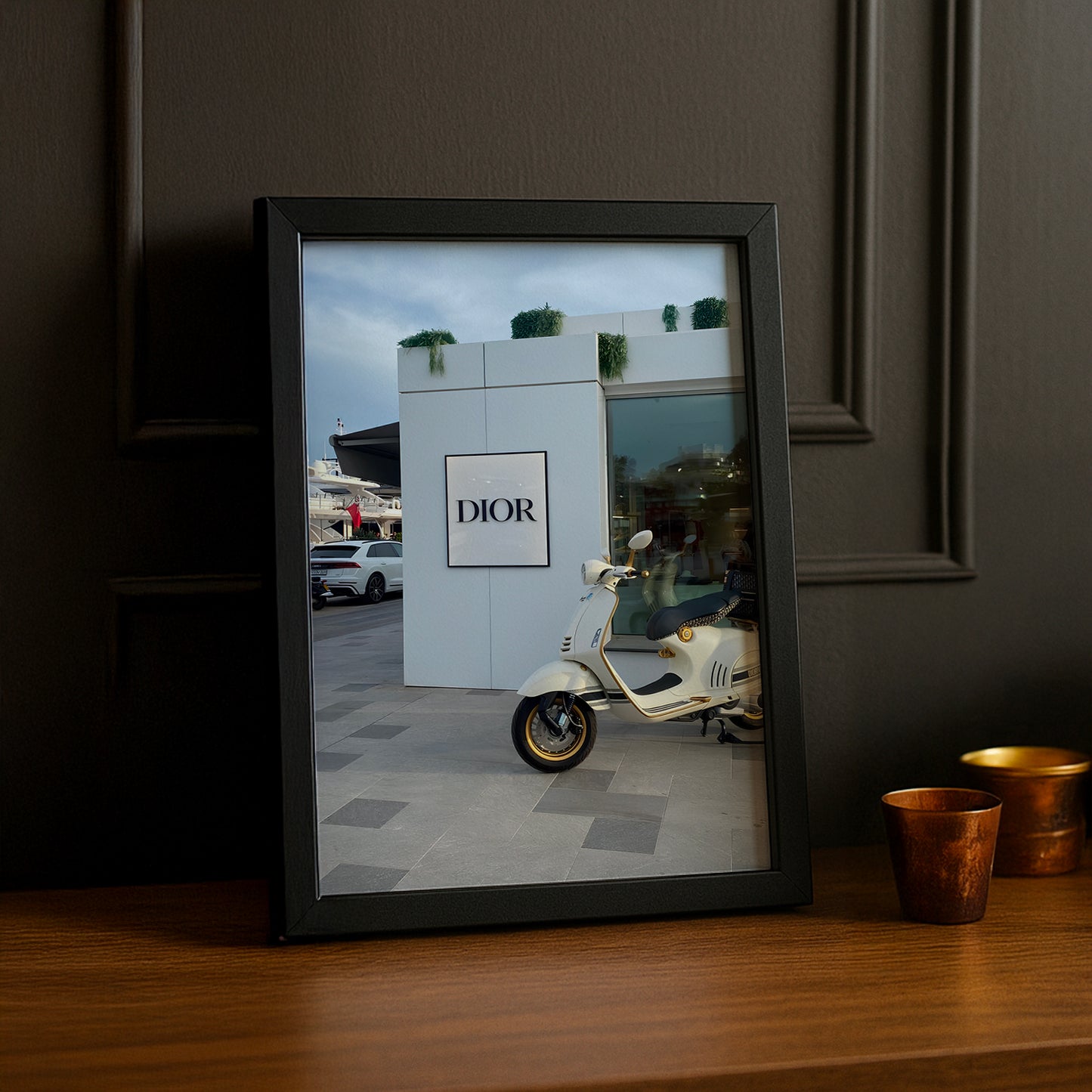 Cadre photo Dior Scooter