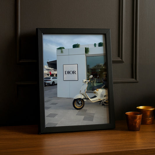 Cadre photo Dior Scooter