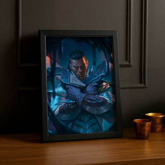 Cadre photo Lucian League of Legends