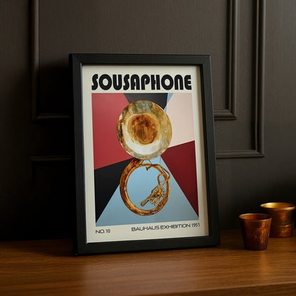 Cadre photo Bauhaus Sousaphone