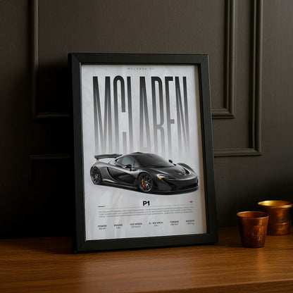 Cadre photo McLaren P1