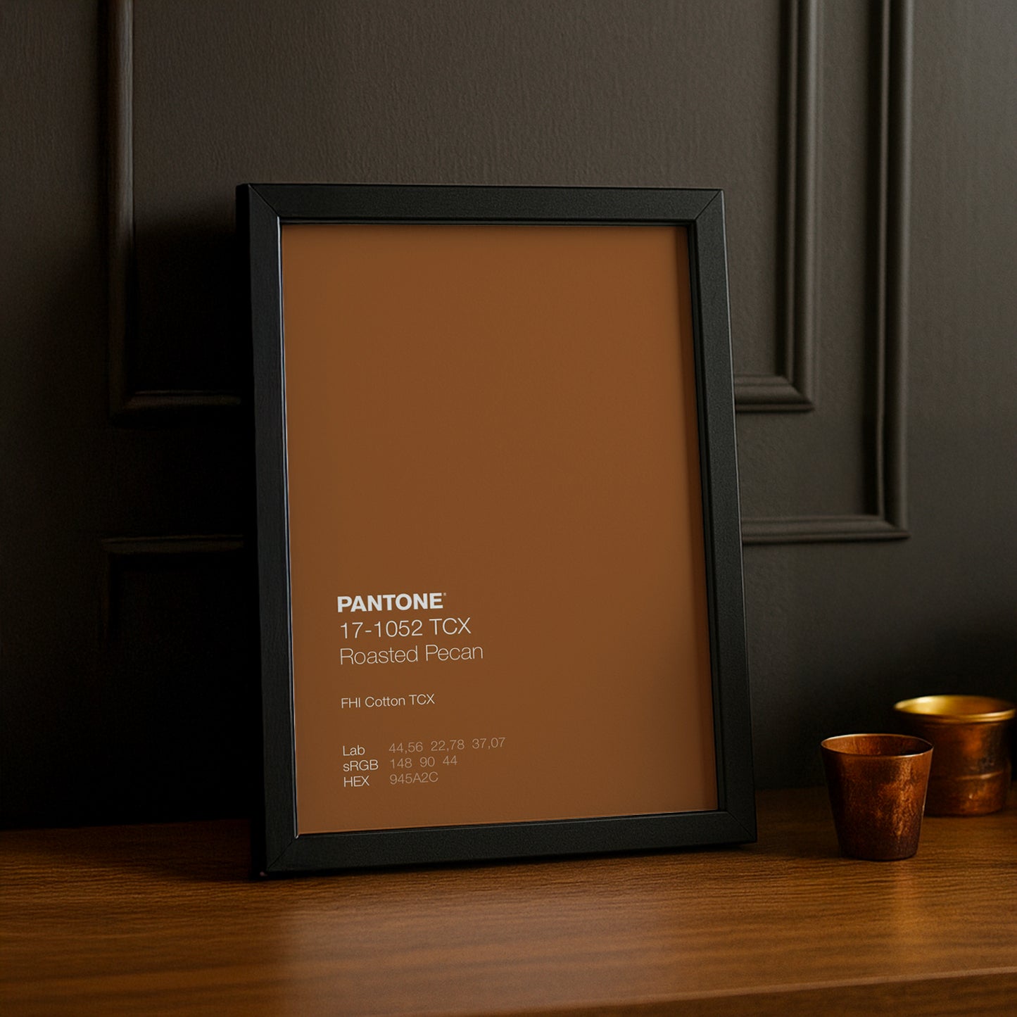 Cadre Photo Pantone - Roasted Pecan