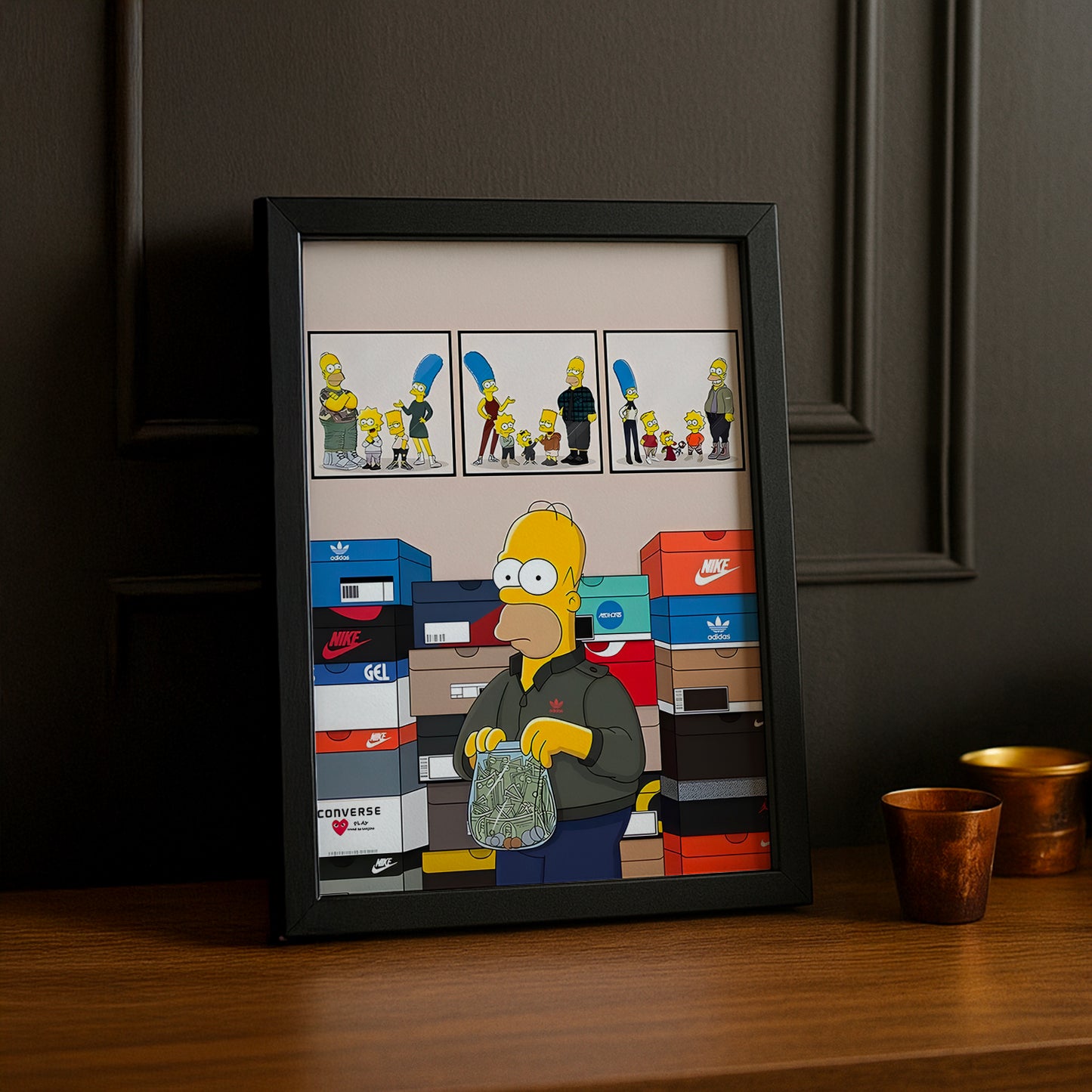Poster Nike Homer Simpson