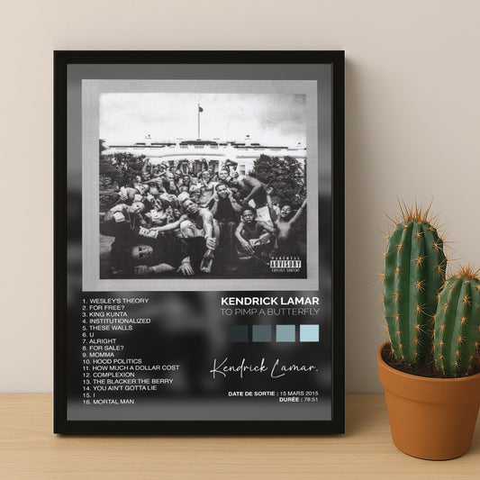 Poster Kendrick Lamar - To Pimp A Butterfly