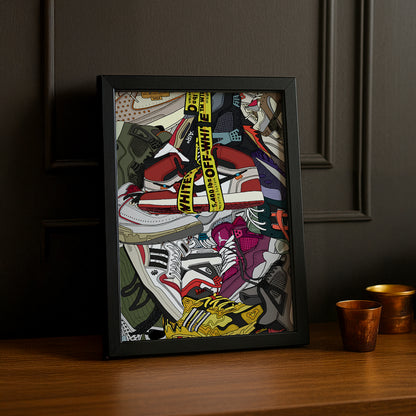 Cadre photo Off-White x Nike