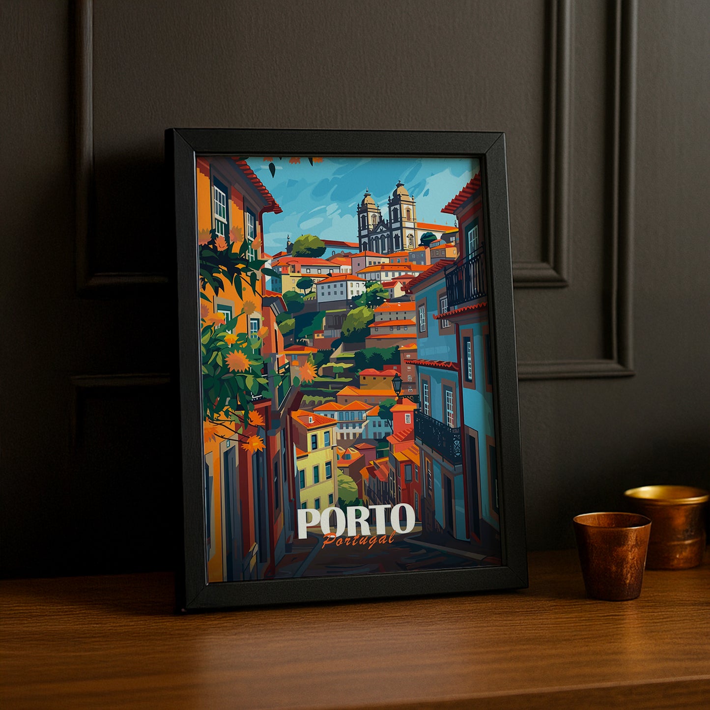 Cadre photo Porto Portugal