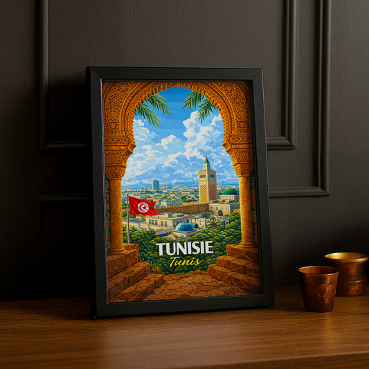 Cadre Photo Afrique - Tunisie Tunis