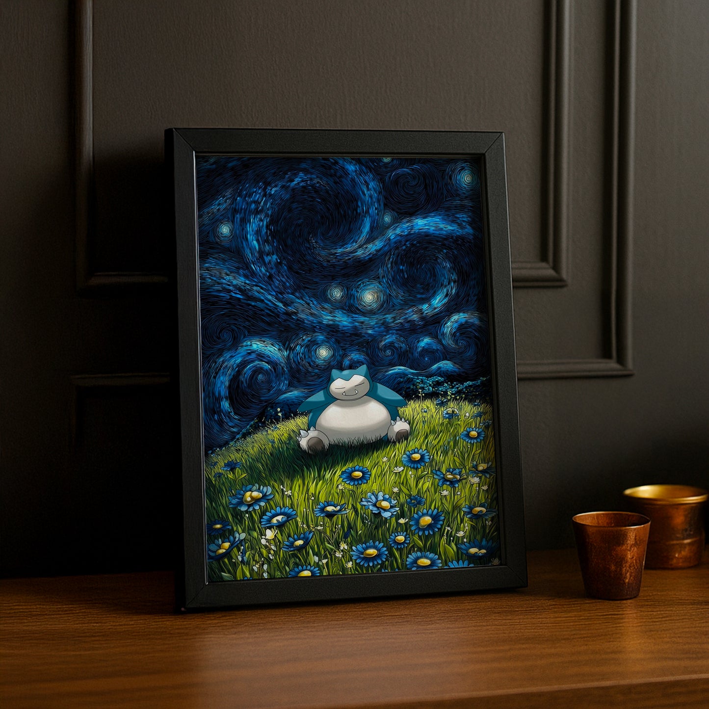 Cadre Photo Pokémon - Ronflex Aesthetic