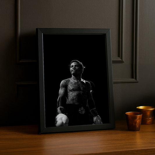 Cadre Photo Boxe - Gervonta Davis Aesthetic