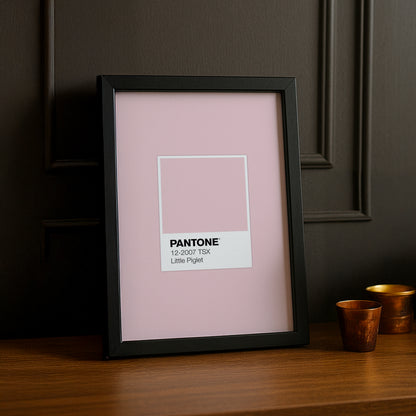 Cadre Photo Pantone Étiquette - Little Piglet