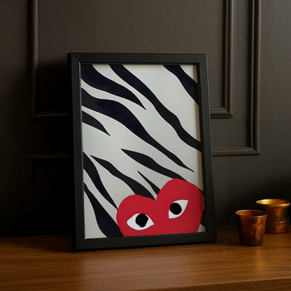 Cadre photo Comme des garçons