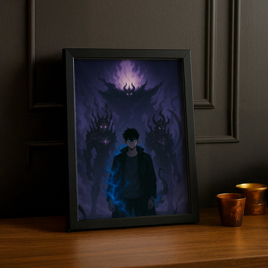 Cadre Photo Solo Leveling - Sung Jin Woo Démon