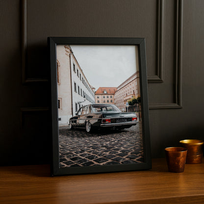 Cadre photo Mercedes Old School