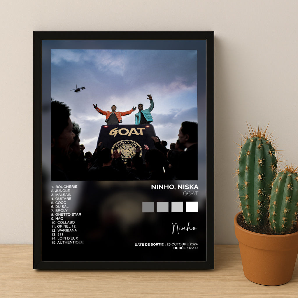 Poster Ninho - GOAT