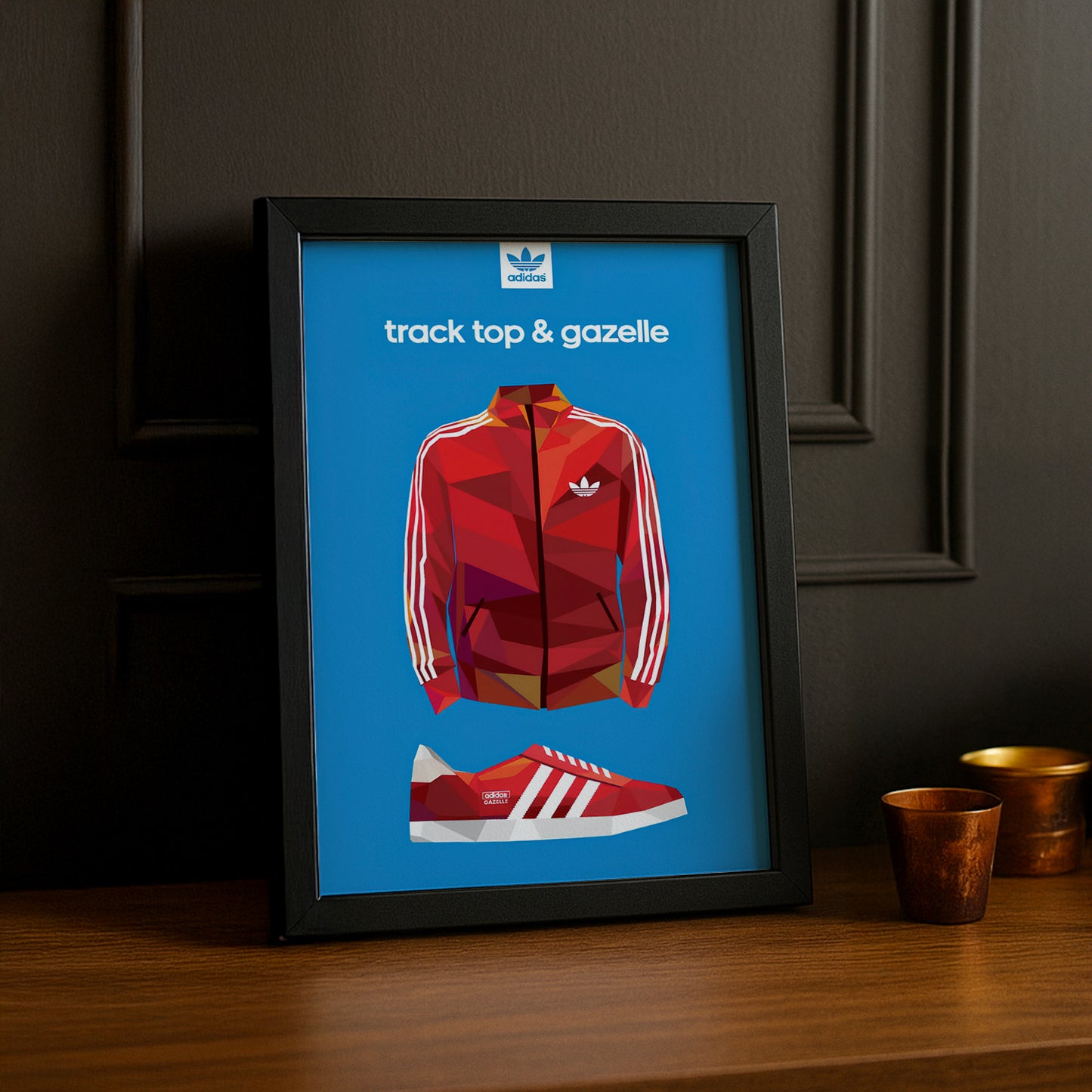 Cadre photo Adidas - Gazelle Outfit