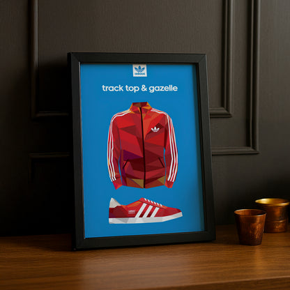 Cadre photo Adidas - Gazelle Outfit