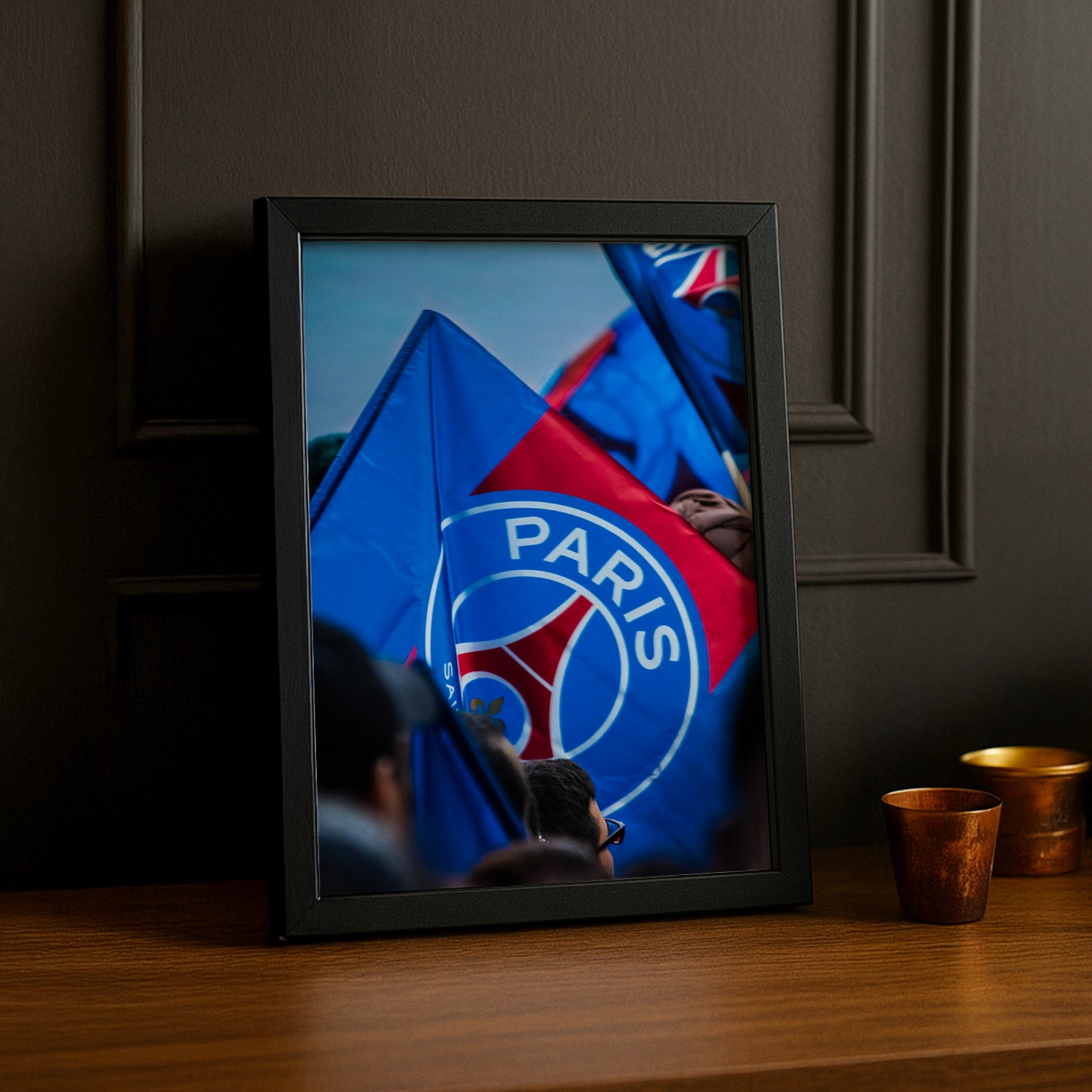 Cadre Photo Paris Saint-Germain - Drapeau