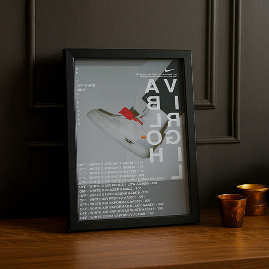 Cadre photo Off-White x Nike