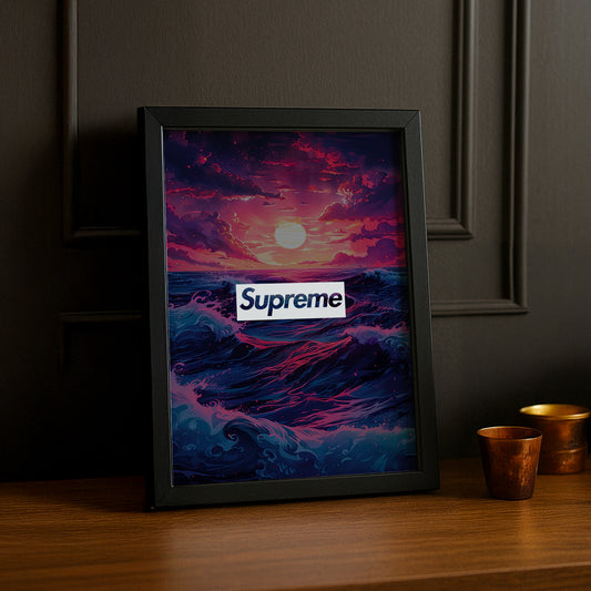 Cadre photo Supreme - Couché du soleil