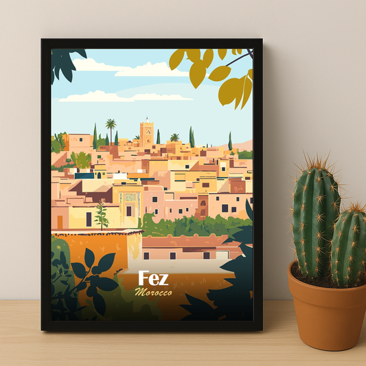 Fez Maroc - Poster