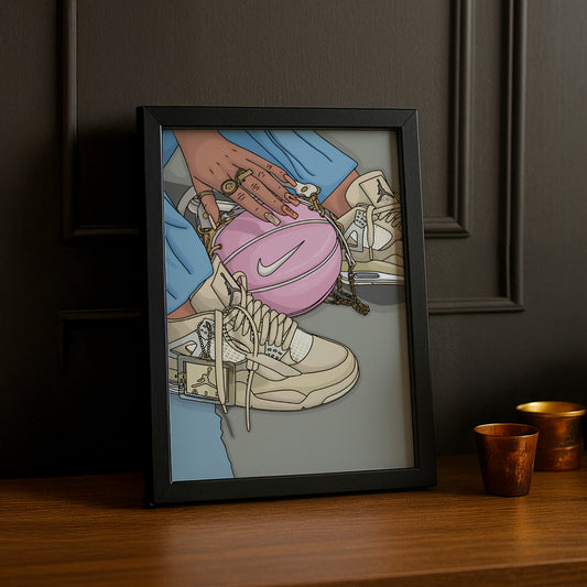 Poster Nike Jordan Basketball