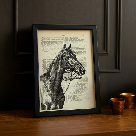 Cadre photo Équitation - Cheval History