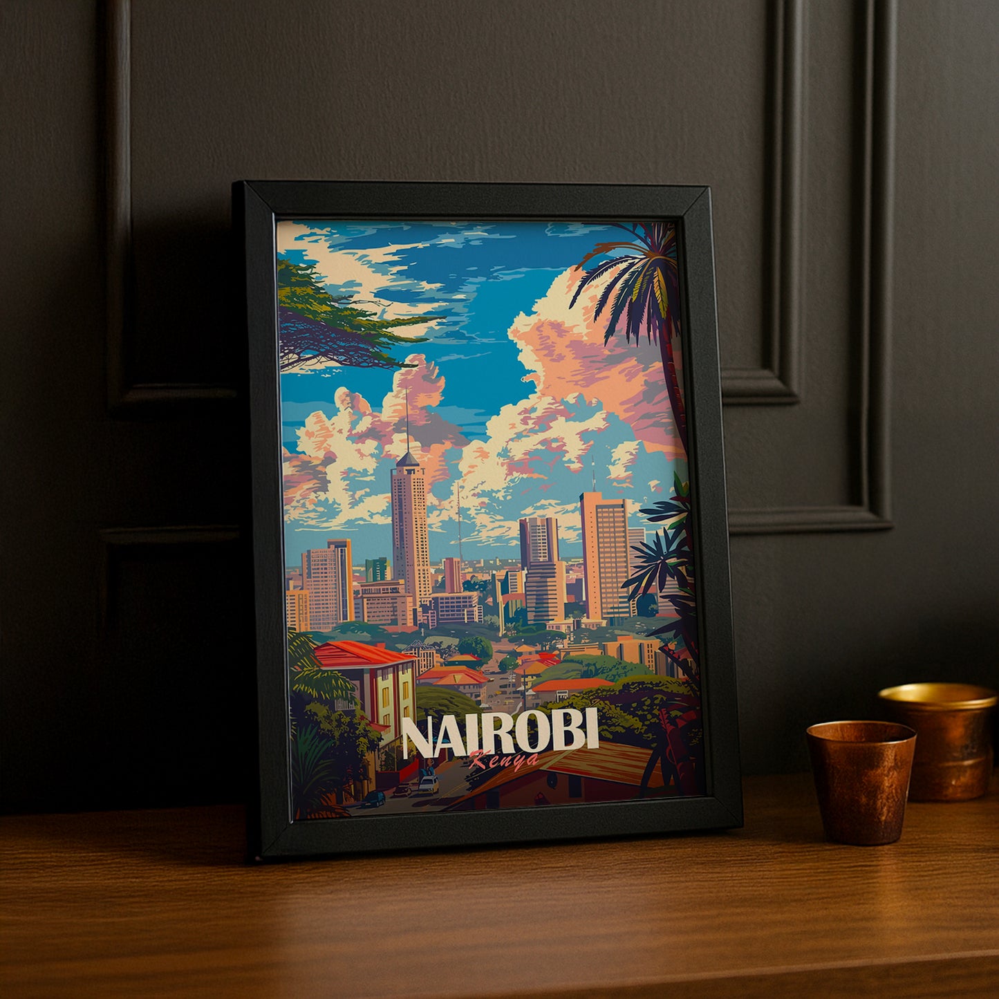 Cadre photo Nairobi Kenya