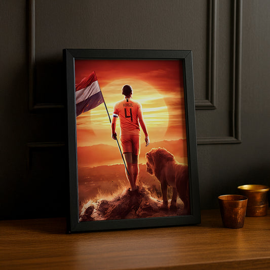 Cadre photo Virgil Van Dijk