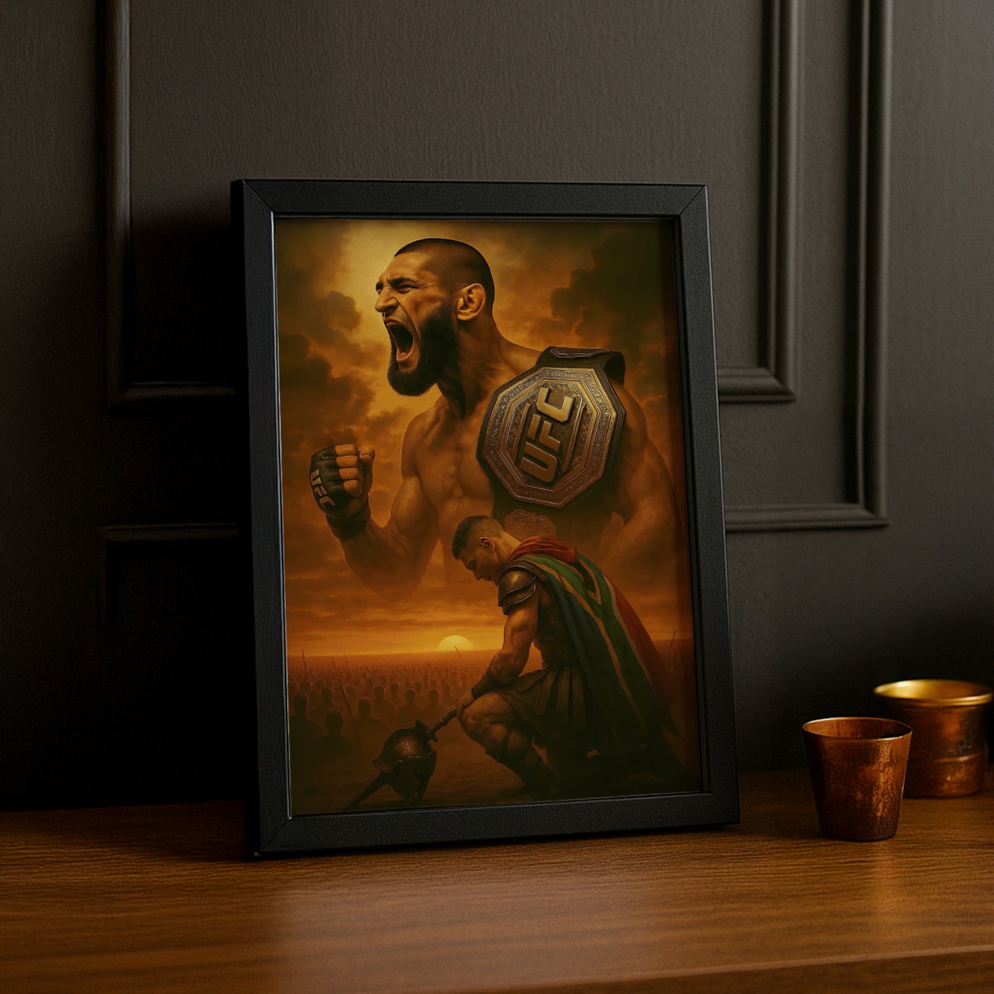 Poster UFC - Khamzat Chimaev Champion