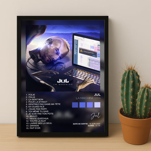 Poster Jul - Album La Machine