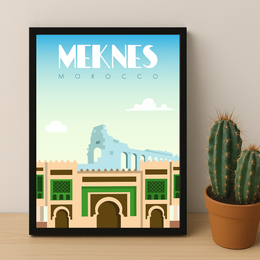 Maroc Meknes - Cadre photo