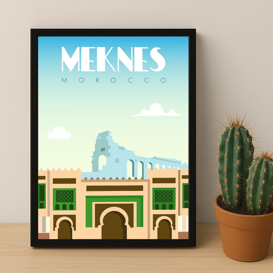 Maroc Meknes - Cadre photo