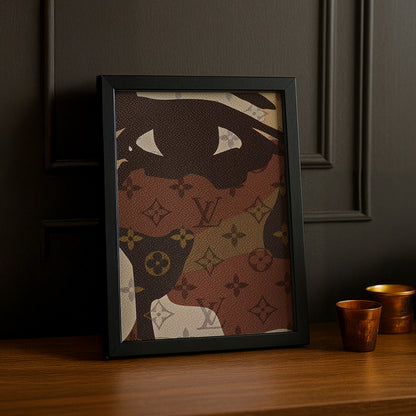 Cadre photo Louis Vuitton motif