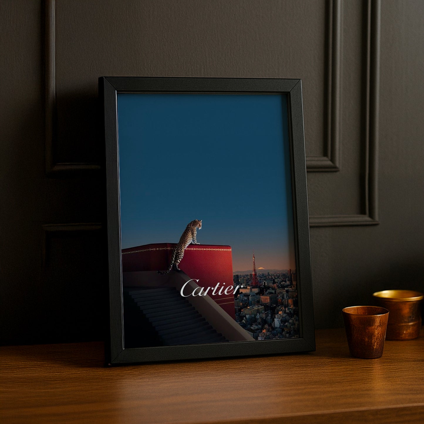 Cadre photo Cartier - Sky Panthère