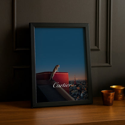 Cadre photo Cartier - Sky Panthère