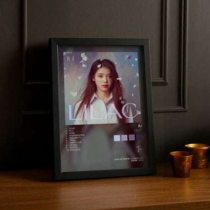 Cadre Photo K-Pop - IU Lilac