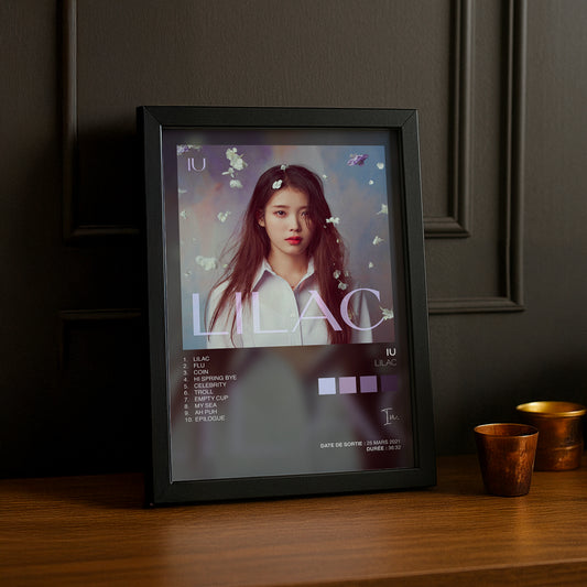 Cadre Photo K-Pop - IU Lilac