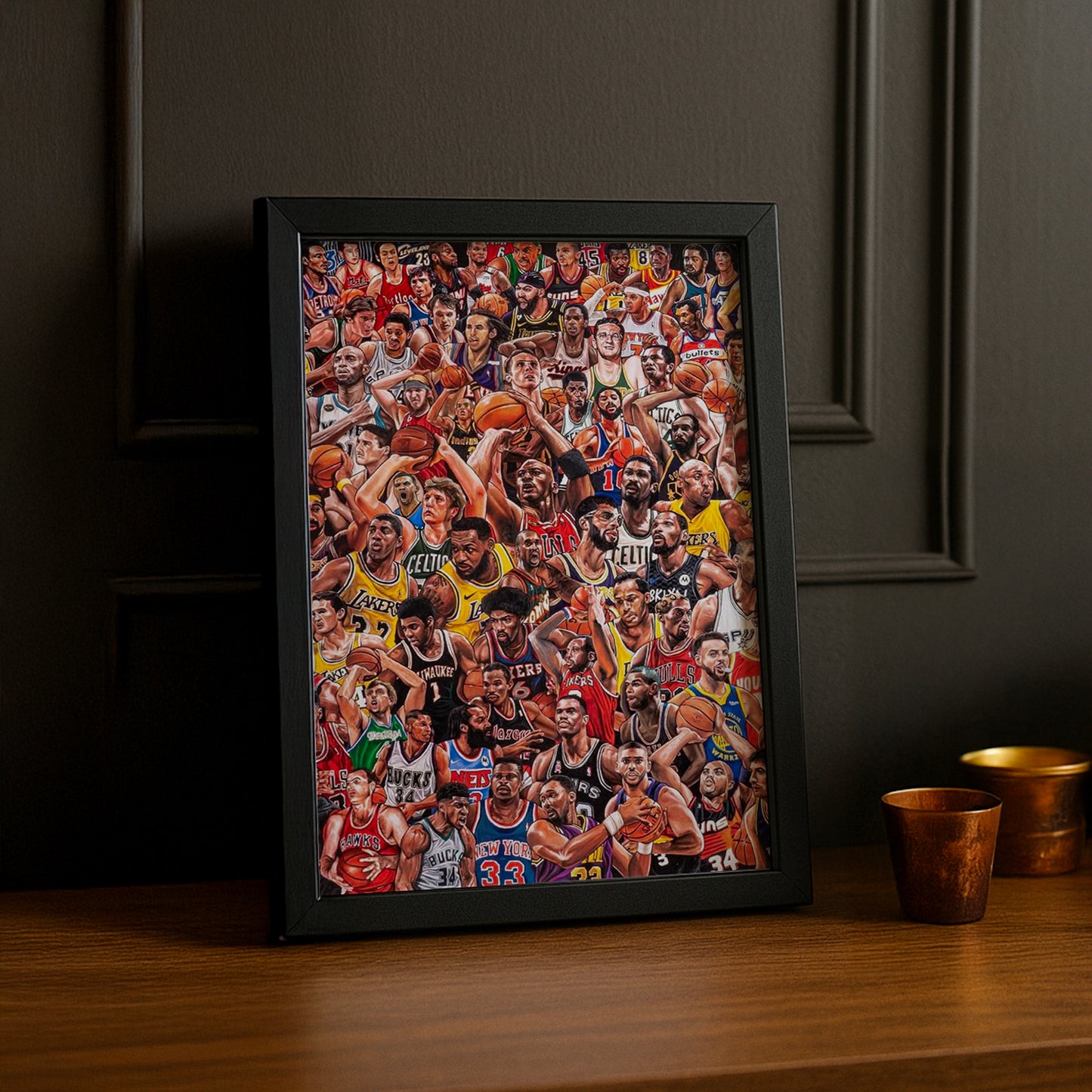 Cadre photo NBA - Draw