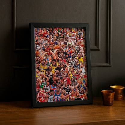 Cadre photo NBA - Draw