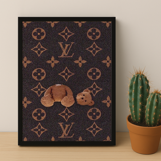 Cadre photo Louis Vuitton Ourson