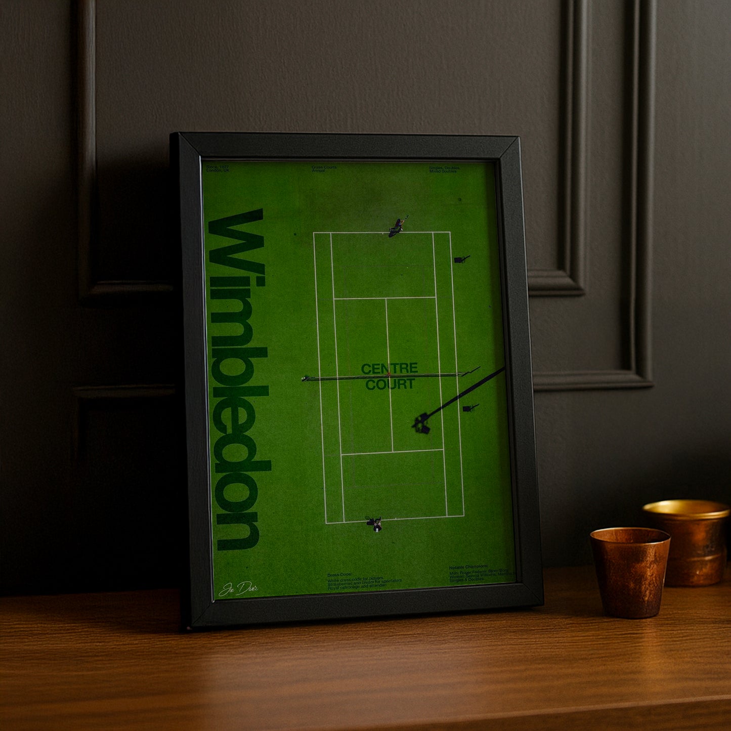 Poster Photo Tennis - Wimbledom