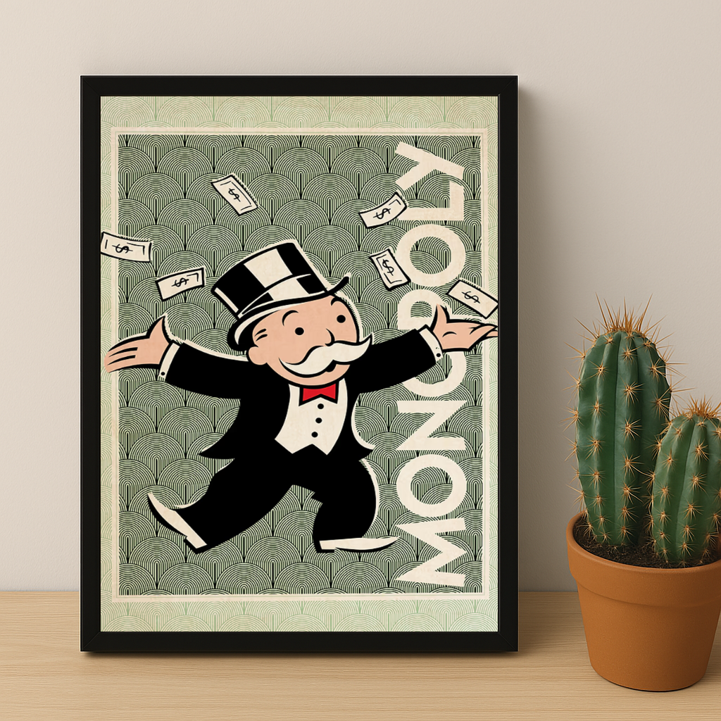 Monopoly Vert - Cadre photo