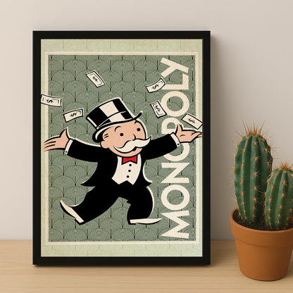 Monopoly Vert - Cadre photo