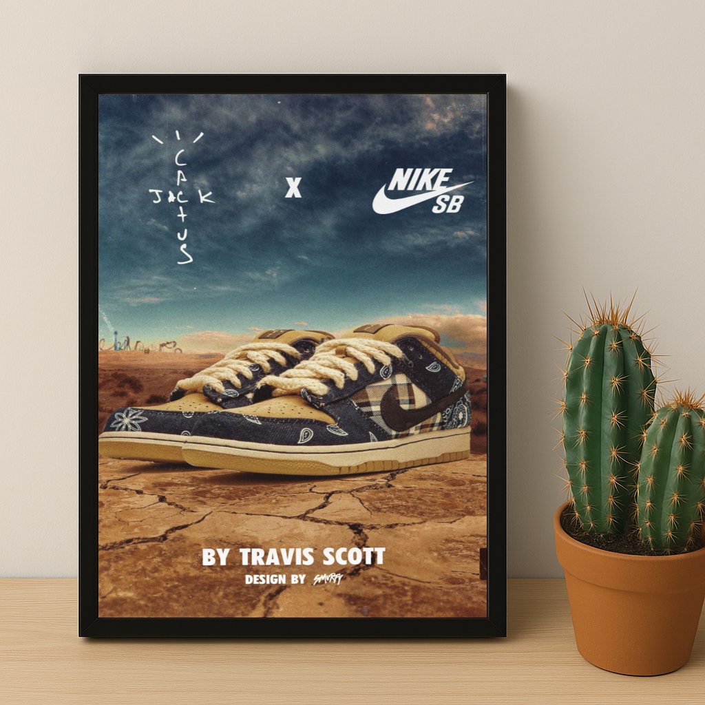 Poster Nike SB x Travis Scott