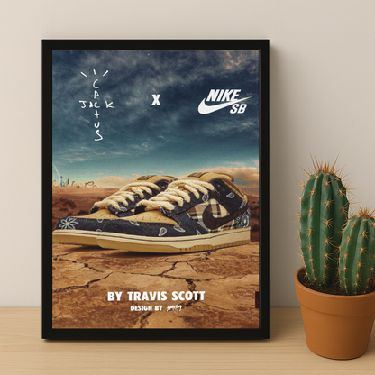 Poster Nike SB x Travis Scott